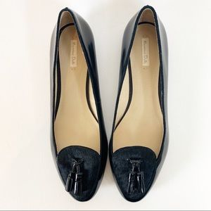 Massimo Dutti Black Loafers Size EUR 41/US 11